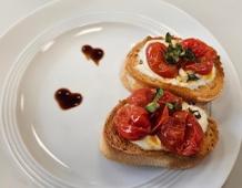 Bruschetta als Vorspeise