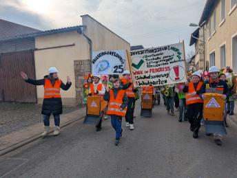 Der Fastnachtsumzug der Schüler